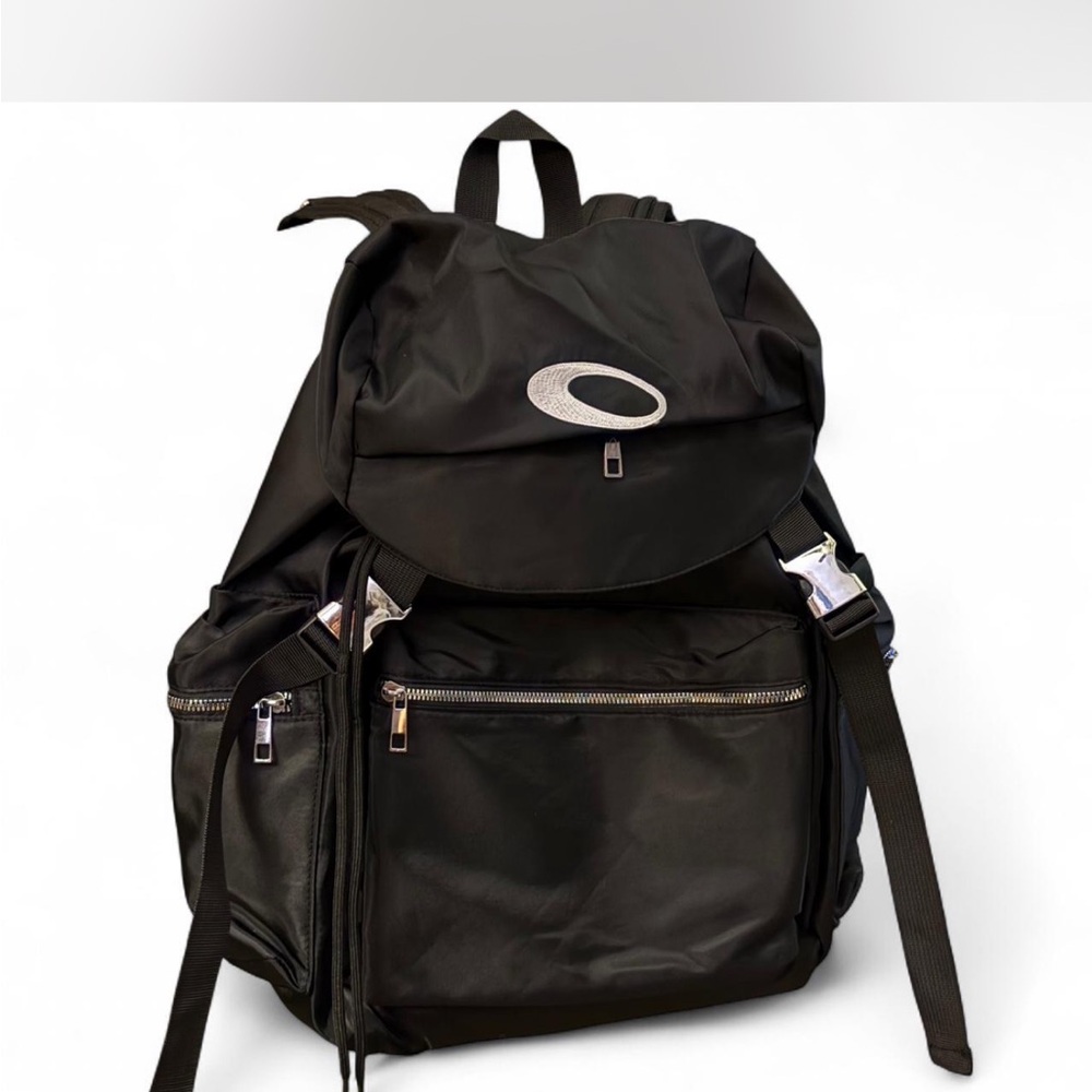 Oakley Black Backpack with Gray Details